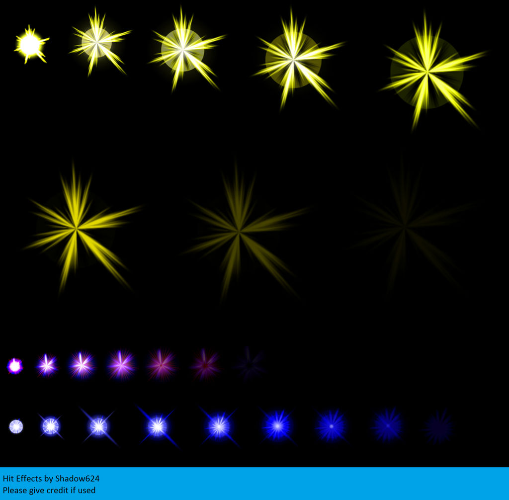 Custom Hit Effects by Shadow624 on DeviantArt