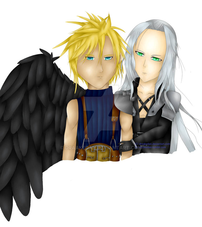 Sephiroth x cloud by Draakedan on DeviantArt