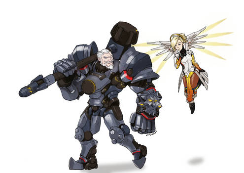 Reinhardt and Mercy