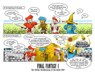 Final Fantasy 1 Comic by BrainslugComics