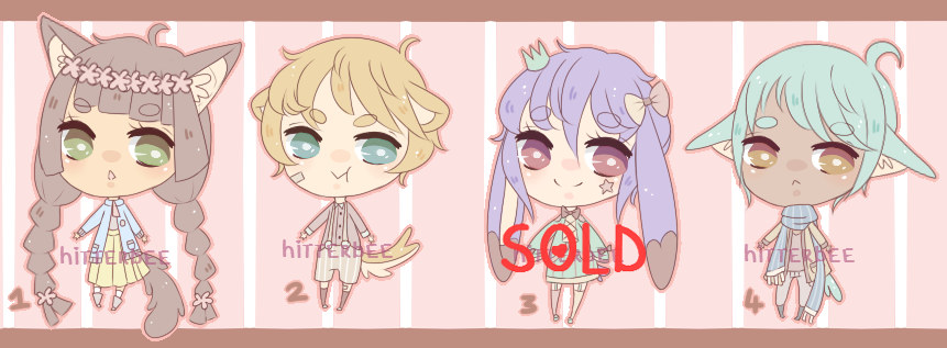 $2/200pts Mini Pastel Adopts [3/4 OPEN]