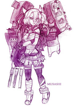 Yamato Class Battleship - Musashi