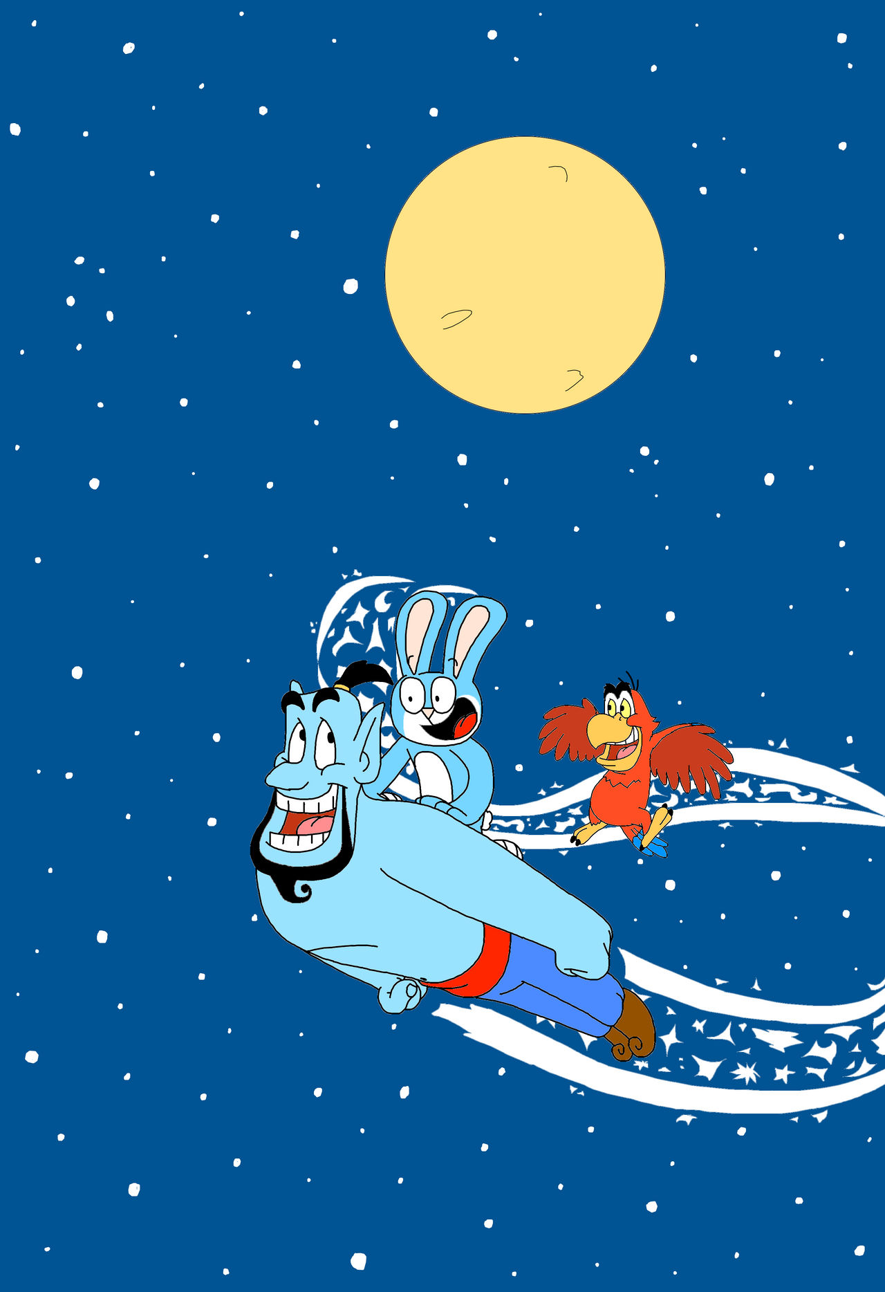 Rodrick Rabbit, Genie Williams, Iago Gottfried by SebiGraphArt on ...