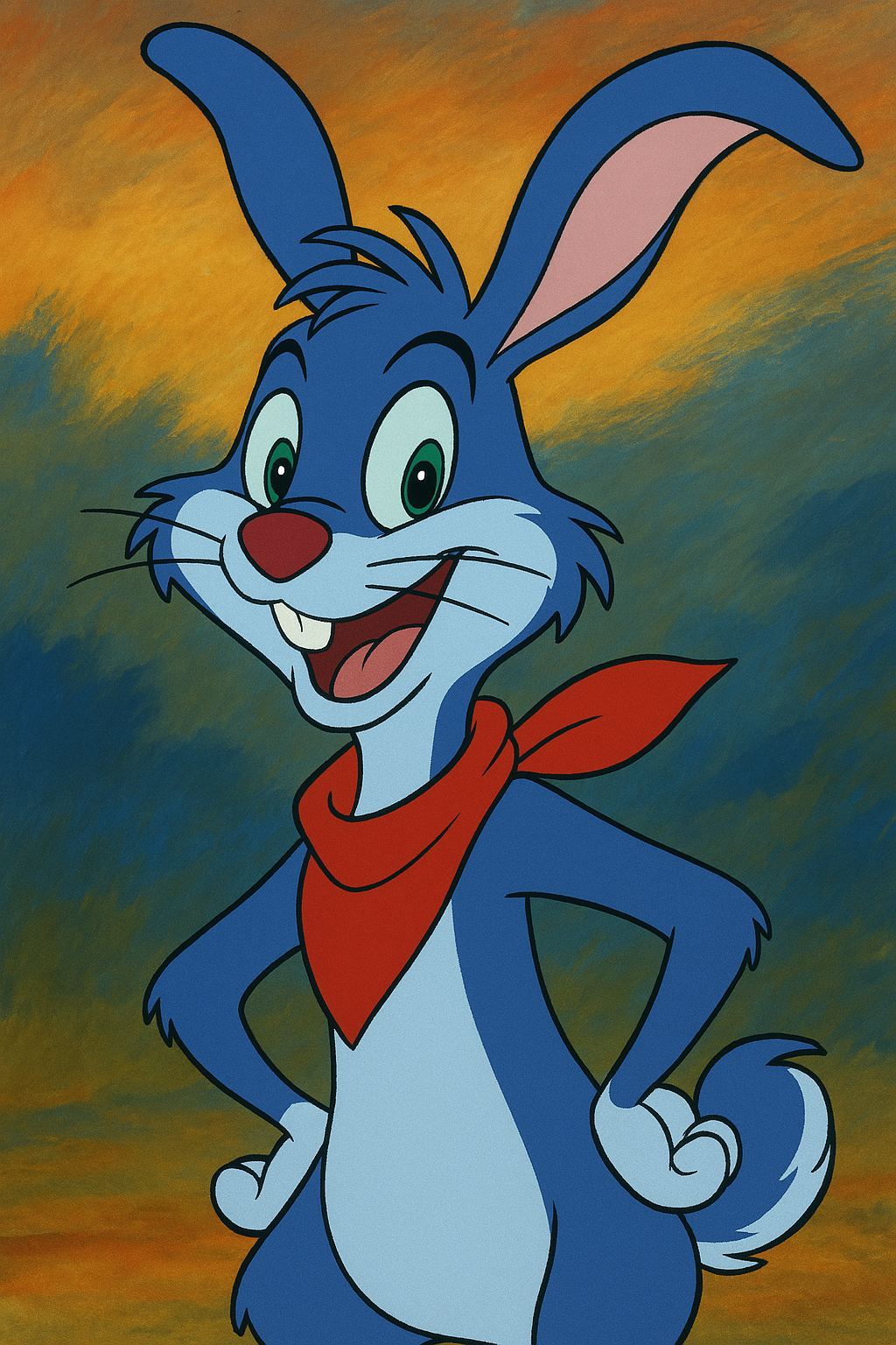 Rodrick Rabbit in Don Bluth style by SebiGraphArt on DeviantArt
