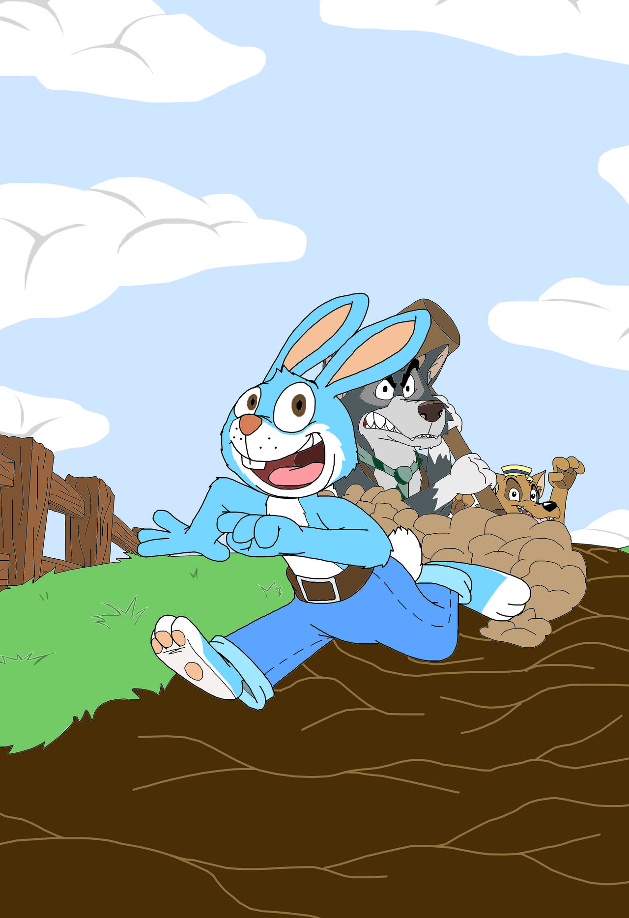 Rodrick Rabbit from Don Bluth by SebiGraphArt on DeviantArt