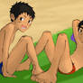 Speedo Couple by Junpei