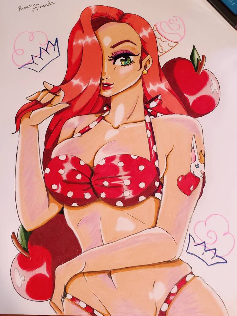 Anime pinup Jessica Rabbit by MsHowllet on DeviantArt Anime pinup Jessica Rabbit by MsHowllet on DeviantArt