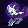 Rarity Chasing her Tail