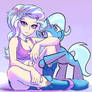 Humanized And Regular Trixie