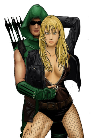 Black Canary and Green Arrow