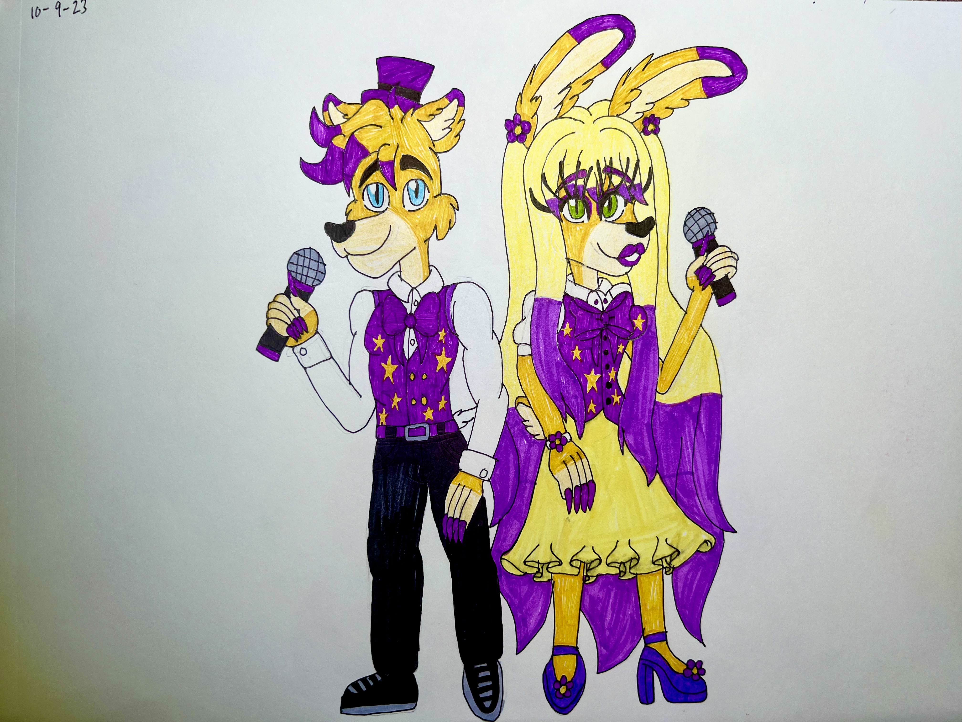 FNaF: 2000s Gijinka Toy Animatronics (FNAF2) by Sweetwolf05 on DeviantArt