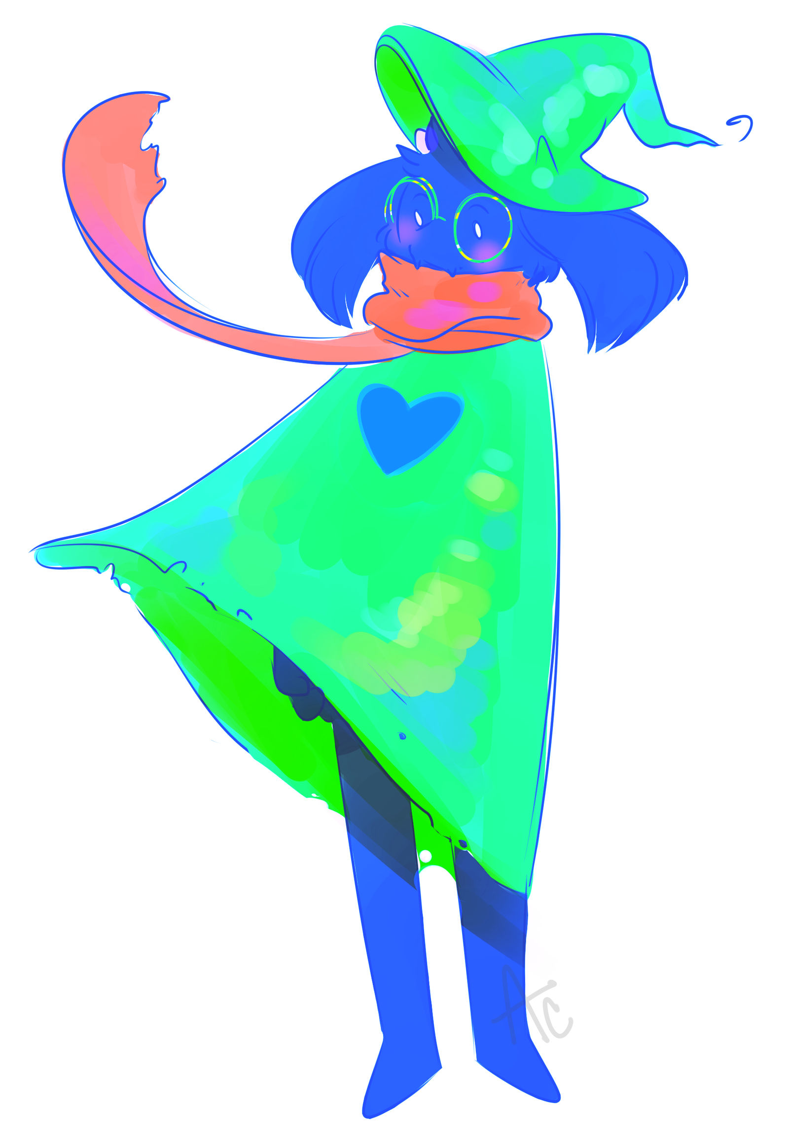 Ralsei by AestheticCannibal on DeviantArt