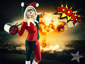 'Ups...'  Harley Quinn Cosplay