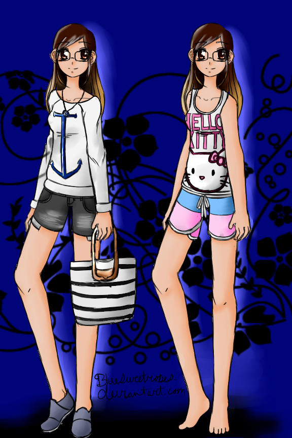 My sister(Anime Form) by BlueSweetRoses on DeviantArt