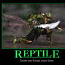Reptile - Motivational Poster