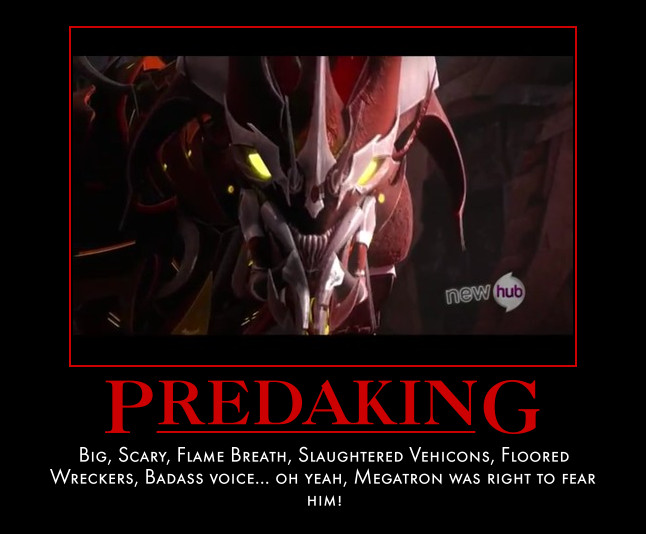 Motivational Poster - Fear Predaking