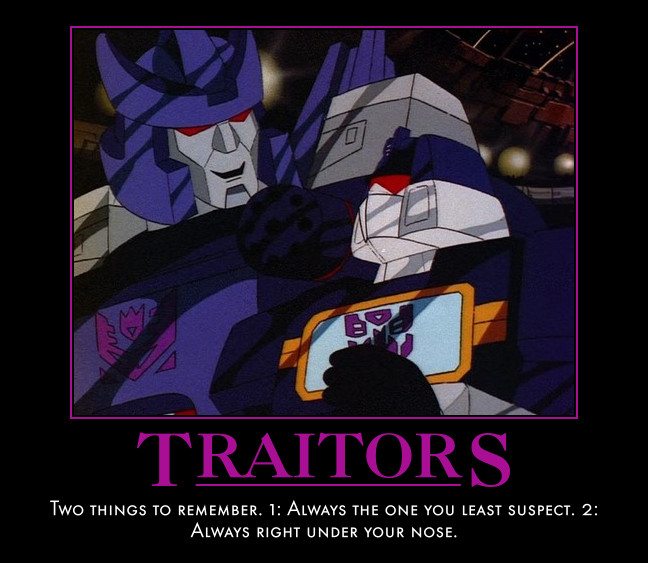 Motivational Poster - Traitors