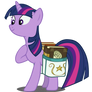 Twilight with a saddlebag