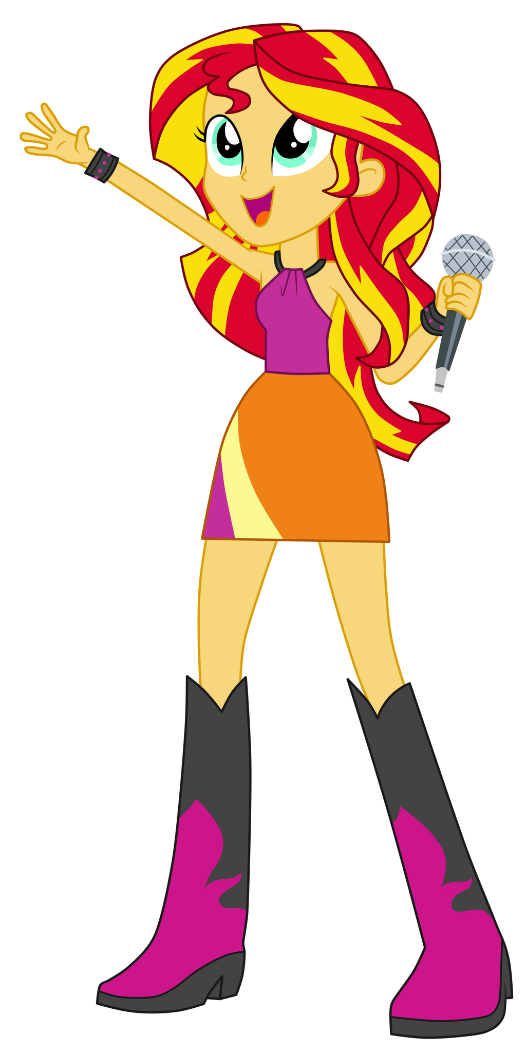 Sunset Shimmer (Rainbow Rocks) Minecraft Skin