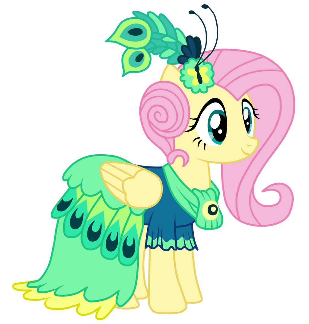 Gala Dress - Fluttershy by MixiePie