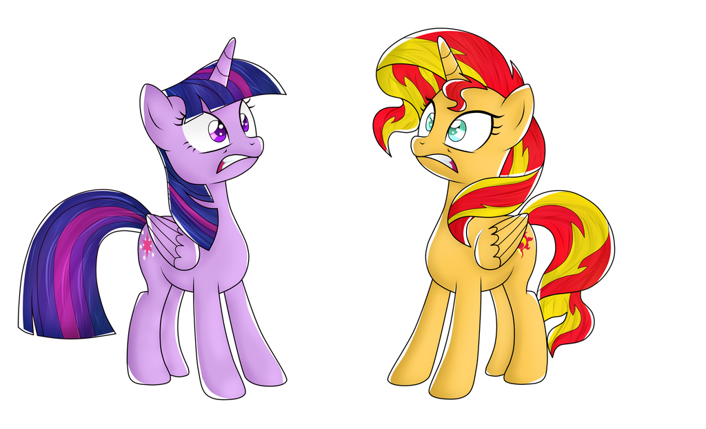 Two Princesses by MixiePie on DeviantArt