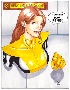 Kitty Pryde in Mens L. Room