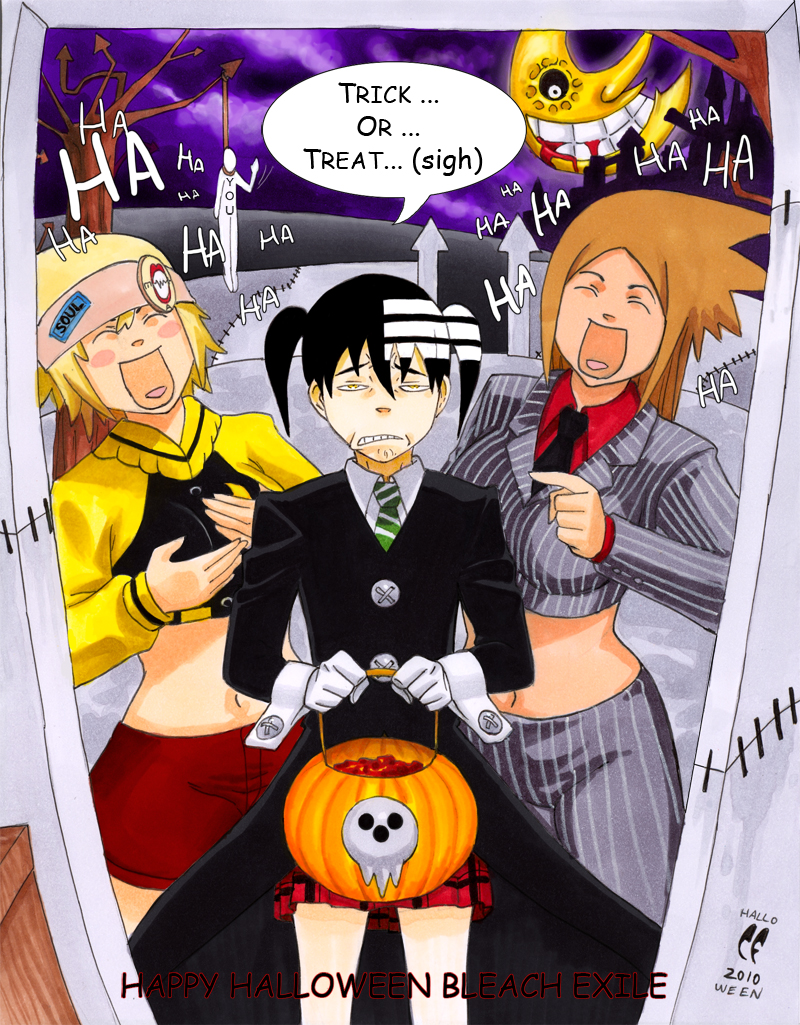 Soul Eater Anime vs. Manga : Chrona by nobodygoddammit on DeviantArt