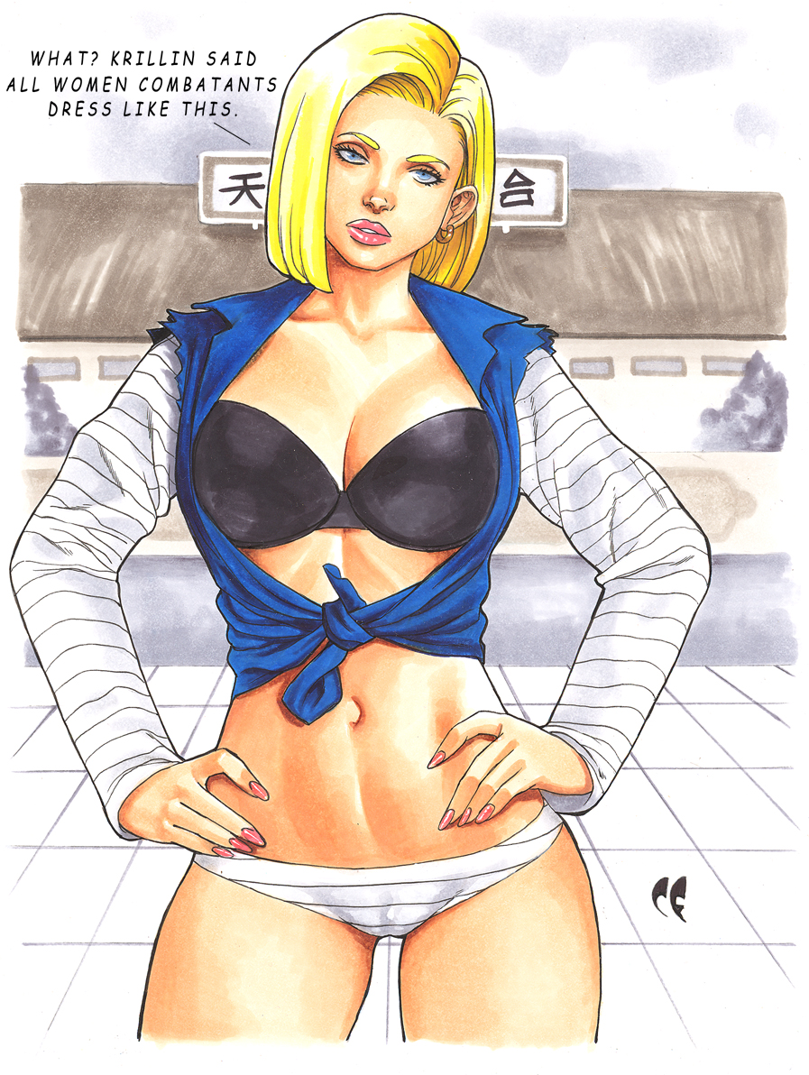 Android 18 comic ver