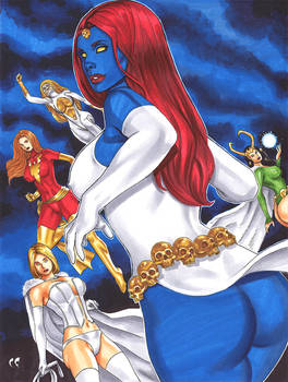 Mystique and friends