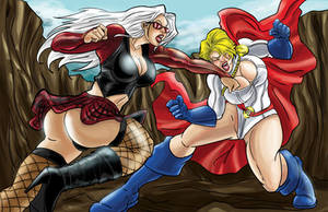 Tanks v Power Girl by Alex