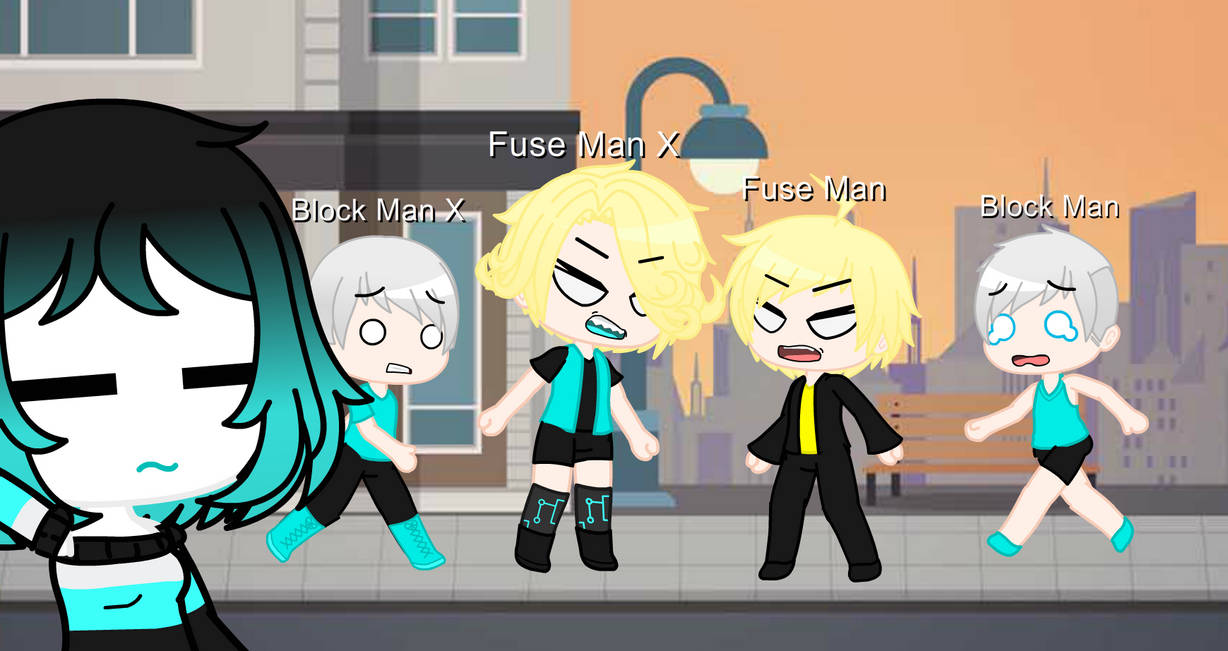 Fuse Man Rabbit the two Fuse Men meet(picture) by Akari-Digitalorb on DeviantArt