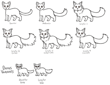 Free Cat Bases (MSPaint Friendly)