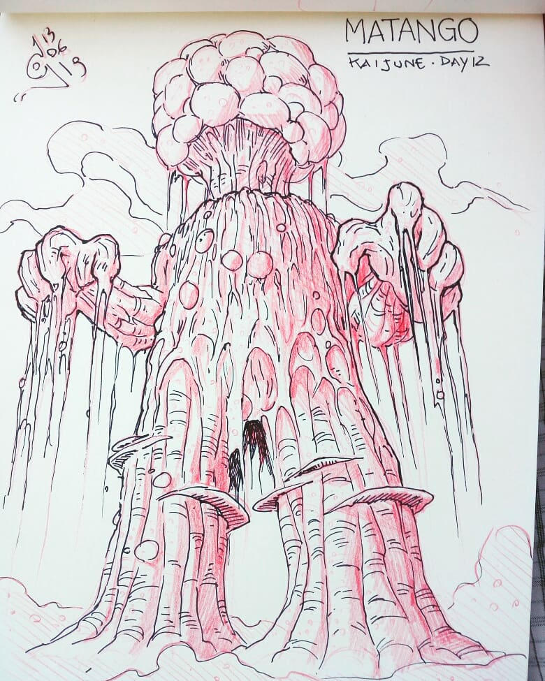 Kaijune Day 12 - Matango by ParnyGG on DeviantArt