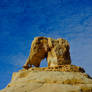 Elephant Rock. Little Petra