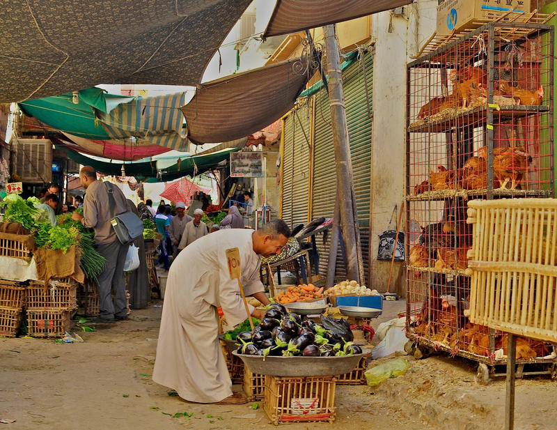 In the market