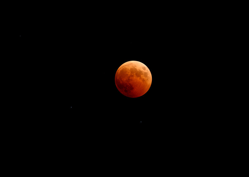 Eclipse above the nile