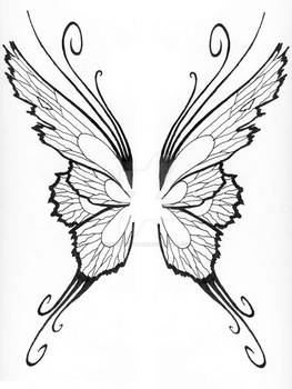 Fairy Wing Tattoo