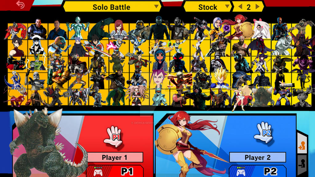 My Smash Bros Roster by DerKaiser117 on DeviantArt