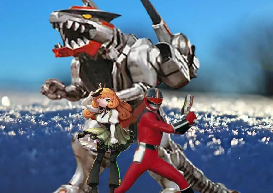 Penny and the Quantum Ranger by DerKaiser117 on DeviantArt