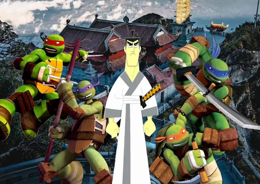 TMNT and Samurai Jack by DerKaiser117 on DeviantArt
