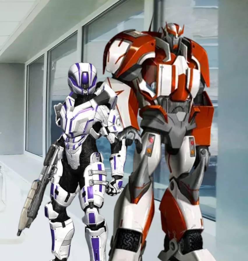 Dr Emily Grey and Ratchet by DerKaiser117 on DeviantArt