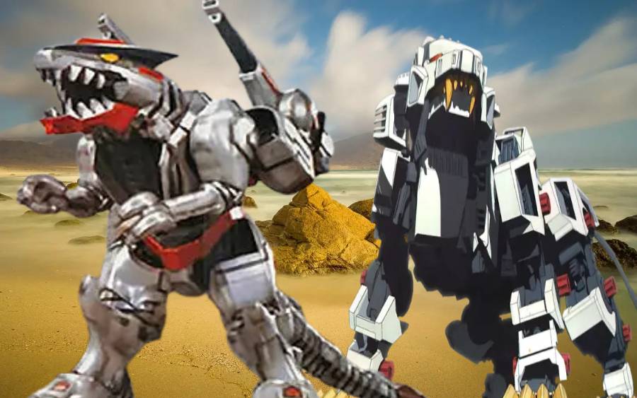 Q Rex Ryp Q-Rex and Liger Zero by DerKaiser117 on DeviantArt