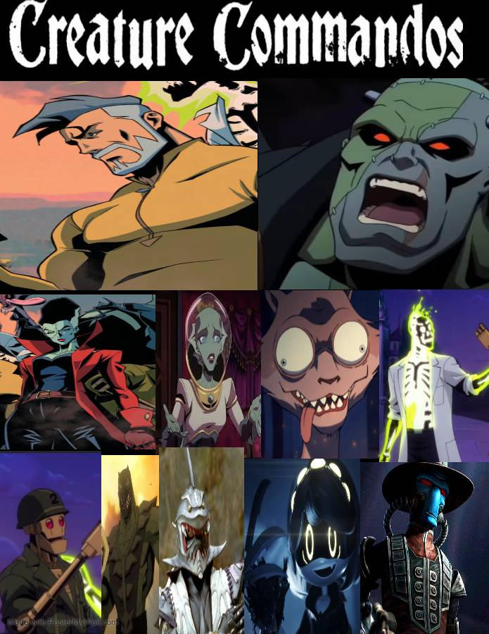 Creature Commansos Creature Commandos Poster by DerKaiser117 on DeviantArt