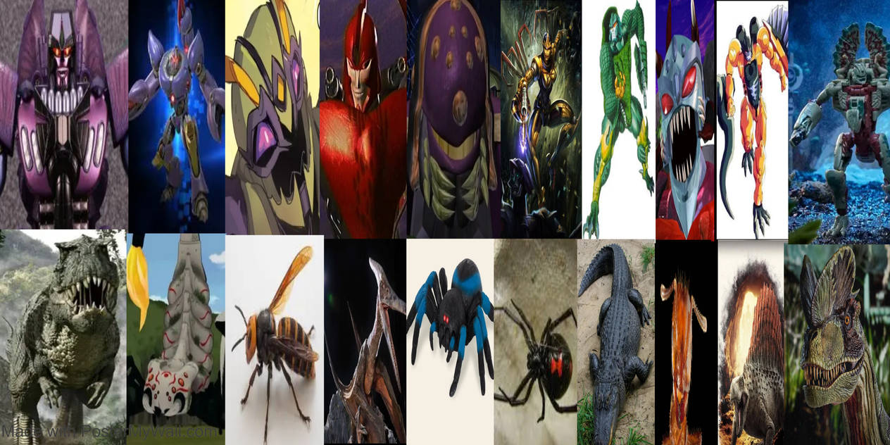 Predacon Beast Modes by DerKaiser117 on DeviantArt