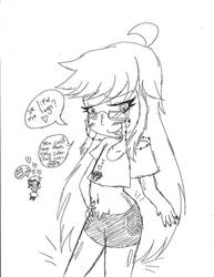 Grell in Booty shorts