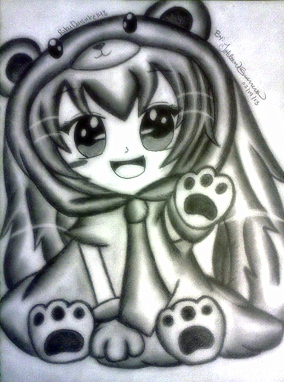 Chibi Snow Bear Miku!