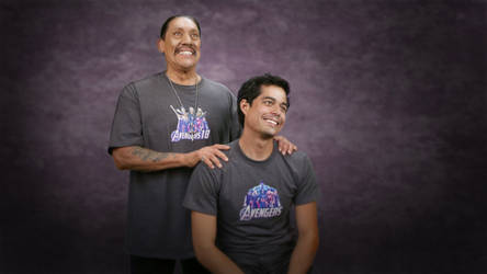 Me and Me from the future (Danny Trejo)