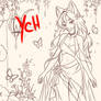 Moonflower Garden YCH