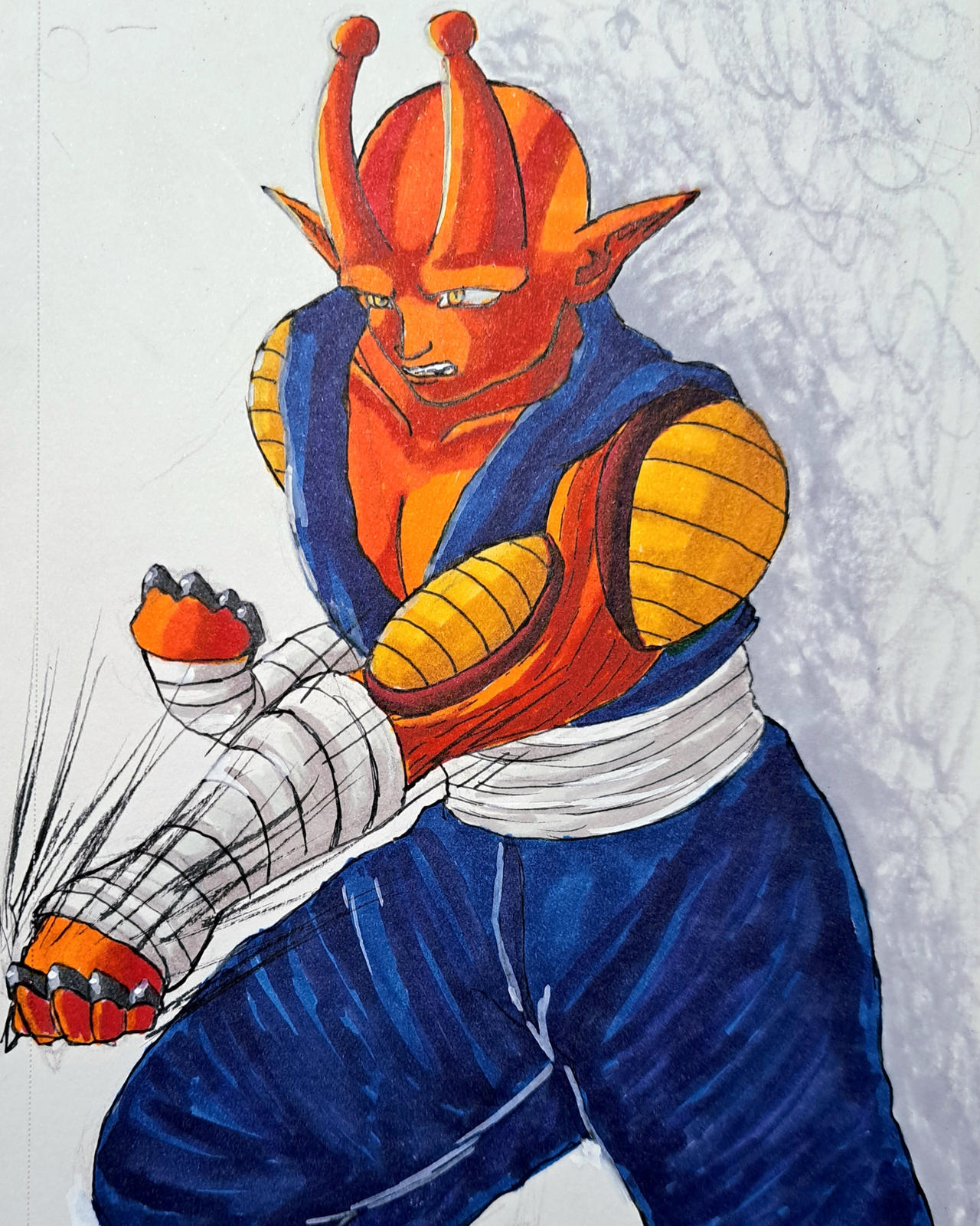 Brass (DBZ OC) by TheHornetNest on DeviantArt