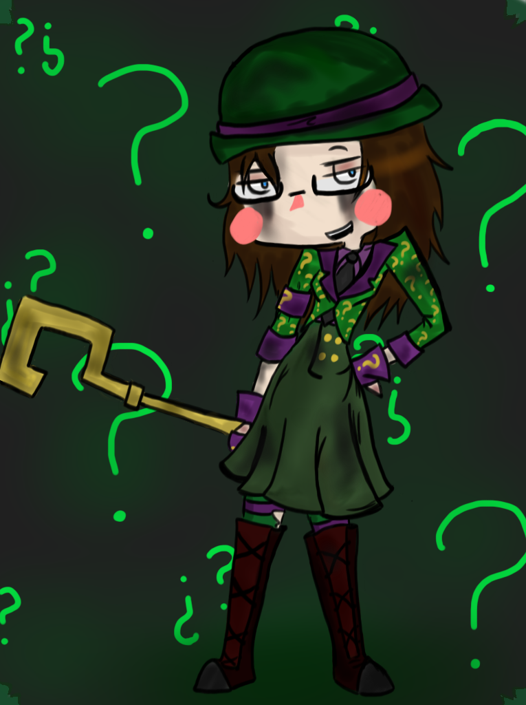 Genderbend Riddler by the-taco-queen on DeviantArt